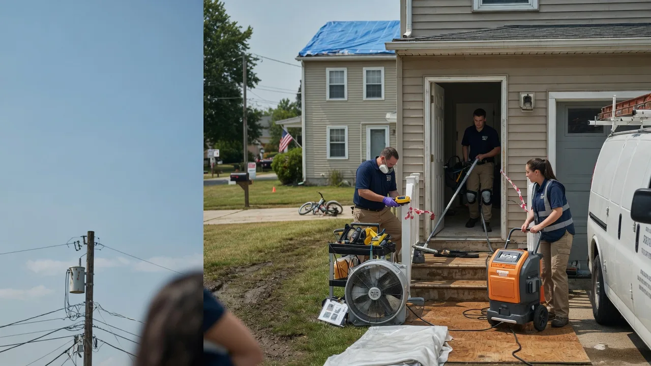 Water Damage Repair in Marcus Hook, PA near me